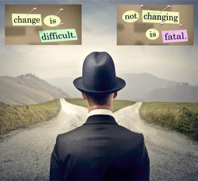 Cambiare? Si, ma, però… è difficile!